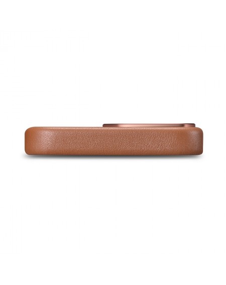 iCarer Case Leather cover for iPhone 14 Pro brown (WMI14220706-BN) (compatible with MagSafe)
