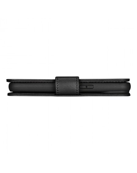 iCarer Oil Wax Wallet Case 2in1 Case iPhone 14 Leather Flip Cover Anti-RFID black (WMI14220721-BK)