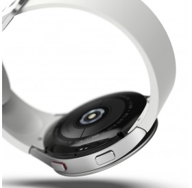 Ringke Bezel Styling Case Frame Envelope Ring Samsung Galaxy Watch 5 40mm / 4 40mm Silver (Stainless Steel) (GW4-40-01)
