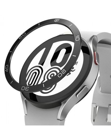 Ringke Bezel Styling Case Frame Envelope Ring Samsung Galaxy Watch 5 40mm / 4 40mm Black (Stainless Steel) (GW4-40-15)