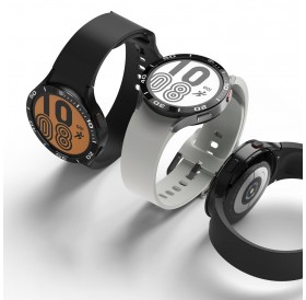Ringke Bezel Styling Case Frame Envelope Ring Samsung Galaxy Watch 5 44mm / 4 44mm Black (Stainless Steel) (GW4-44-02)