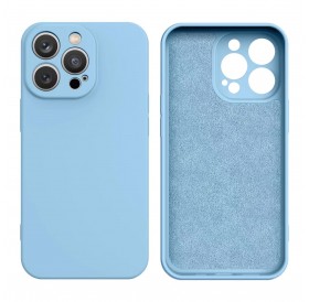 Silicone case for iPhone 13 Pro Max silicone cover light purple