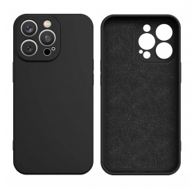 Silicone case case for iPhone 13 Pro silicone cover black