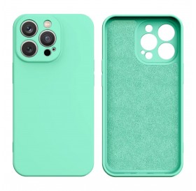Silicone case for iPhone 13 Pro silicone cover mint green