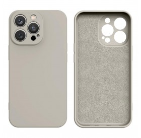 Silicone case for iPhone 13 Pro silicone cover beige