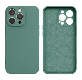 Silicone case case for iPhone 13 green silicone case