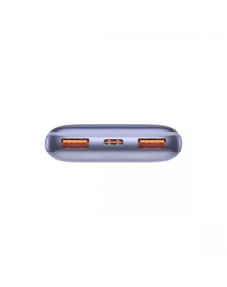 Baseus Baseus Pro 10000mAh 20W Violet Powerbank with USB Type A - USB Type C 3A 0.3m cable (PPBD040205)