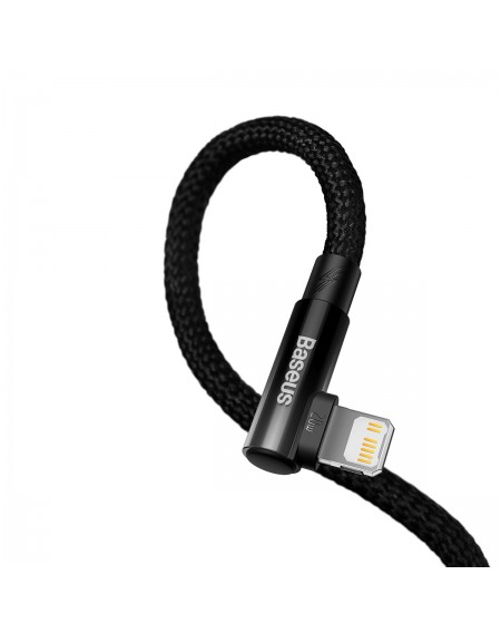 Baseus MVP 2 Elbow-shaped Fast Charging Data Cable Type-C to iP 20W 1m Black