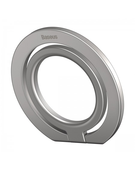 Baseus Halo magnetic ring holder silver phone stand (SUCH000012)