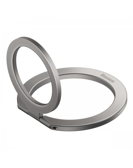 Baseus Halo magnetic ring holder silver phone stand (SUCH000012)