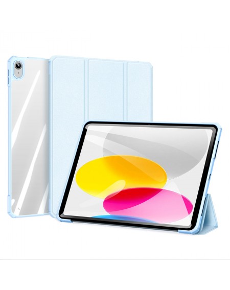 Dux Ducis Copa case for iPad 10.9&#39;&#39; 2022 (10 gen.) smart cover stand blue