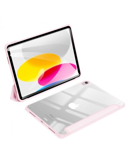 Dux Ducis Copa case for iPad 10.9&#39;&#39; 2022 (10 gen.) smart cover stand pink