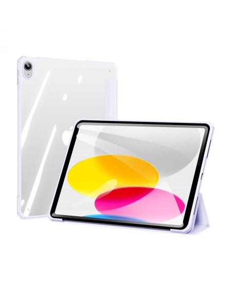 Dux Ducis Copa case for iPad 10.9&#39;&#39; 2022 (10 gen.) smart cover stand purple