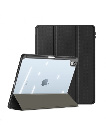 Dux Ducis Toby case for iPad 10.9&#39;&#39; 2022 (10 gen.) cover with space for Apple Pencil stylus smart cover stand black