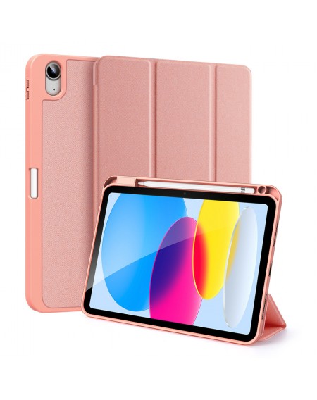 Dux Ducis Domo case iPad 10.9&#39;&#39; 2022 (10 gen.) smart cover stand pink