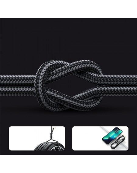 Joyroom cable USB Type C - Lightning PD 20W 1.2m black (S-CL020A12-black)
