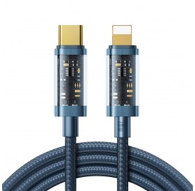 Joyroom cable USB Type C - Lightning PD 20W 1.2m blue (S-CL020A12-blue)