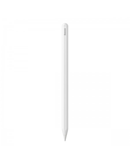 Baseus stylus with wireless charging for iPad white + replaceable tip