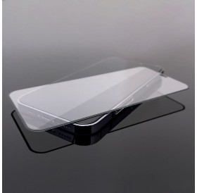 Wozinsky super tough Full Glue tempered glass full screen with Case Friendly TCL 30 Plus black frame