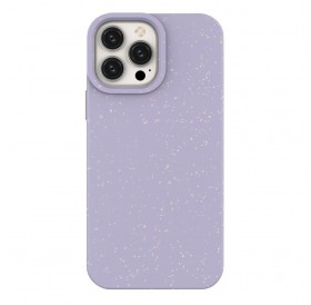 Eco Case case for iPhone 14 Pro Max silicone degradable cover purple