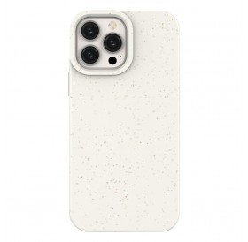 Eco Case case for iPhone 14 Pro Max silicone degradable cover white