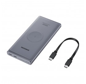 Samsung Powerbank 10000 mAh with wireless charging function gray (EB-U3300XJEGEU)