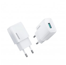 Joyroom USB wall charger 2,1 A white (L-1A101)
