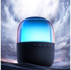 Joyroom wireless Bluetooth 5.3 RGB speaker black (JR-ML05)