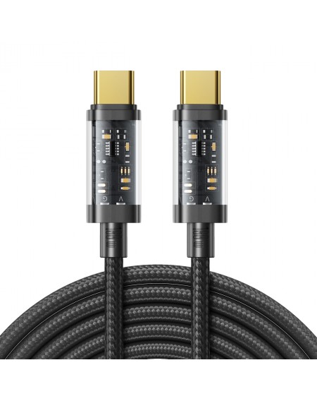 Joyroom cable USB Type-C - USB Type-C 100W cable 2m black (S-CC100A20)