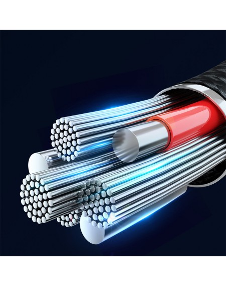 Joyroom USB cable - Lightning for charging / data transmission 2,4A 20W 2m black (S-UL012A20)