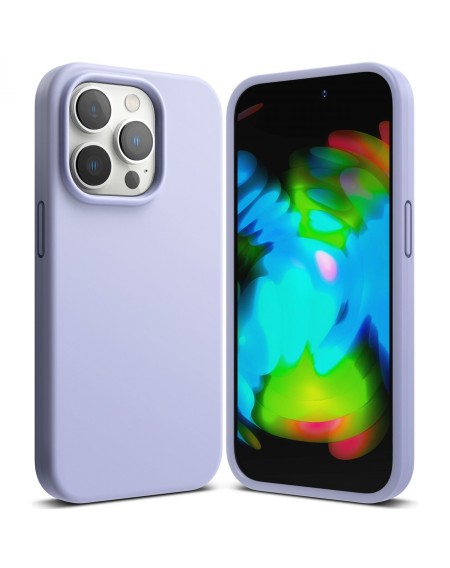 Ringke Silicone case for iPhone 14 Pro Max silicone case purple (SI004E79)
