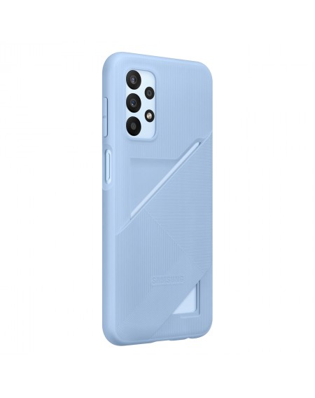 Samsung Card Slot Cover Case for Samsung Galaxy A23 Silicone Case Wallet Card Blue (EF-OA235TLEGWW)