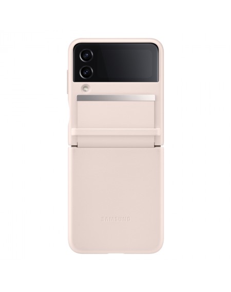Samsung Flap Leather Cover Case for Galaxy Z Flip4 Peach (EF-VF721LPEGWW)