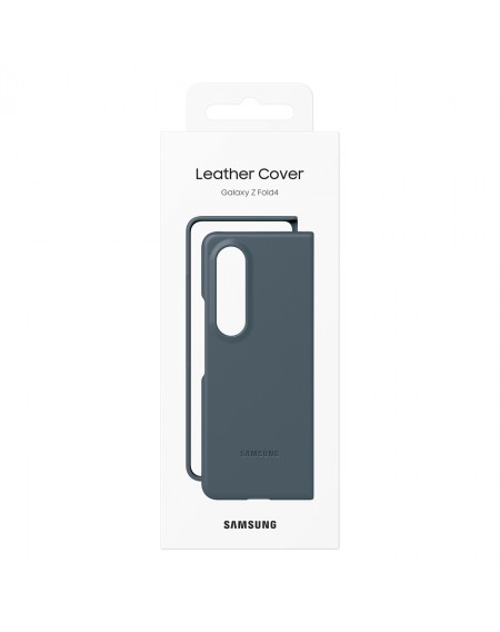 Samsung Leather Cover Leather Case for Galaxy Z Fold 4 Gray (EF-VF936LJEGWW)