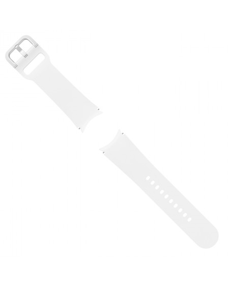 Samsung Sports Elastic Wristband for Samsung Galaxy Watch 4/4 Classic / 5/5 Pro (S / M) white (ET-SFR90SWEGEU)