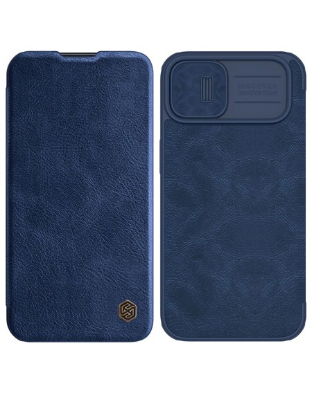Nillkin Qin Pro Leather Case iPhone 14 6.1 2022 Blue