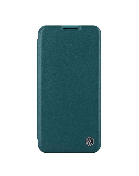 Nillkin Qin Pro Leather Case-plain leather iPhone 14 Pro Max 6.7 2022 Exuberant Green
