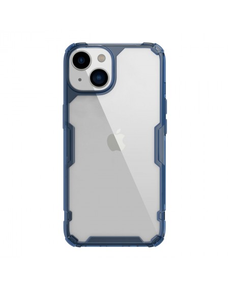 Nillkin Nature Pro case iPhone 14 Plus armored case cover blue