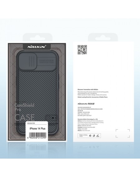 Nillkin CamShield Pro Case (PC and TPU) iPhone 14 Plus 6.7 2022 Black
