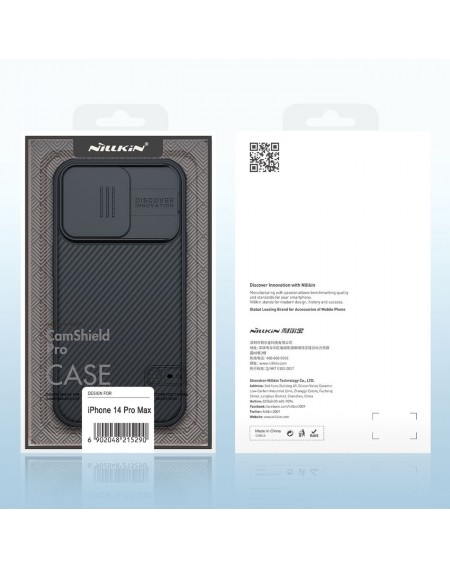 Nillkin CamShield Pro Case (PC and TPU) iPhone 14 Pro Max 6.7 2022 Deep Green