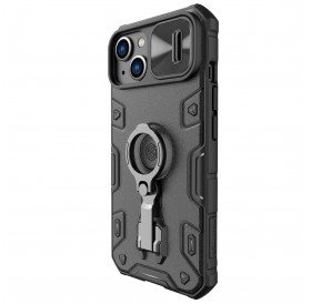 Nillkin CamShield Armor Pro Case for iPhone 14 Armored cover stand ring black