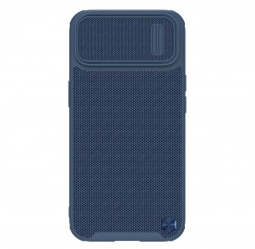 Nillkin Textured S Case iPhone 14 armored case with camera cover blue