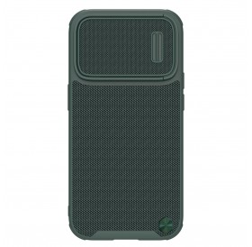 Nillkin Textured S Case iPhone 14 Pro armored case with camera cover green