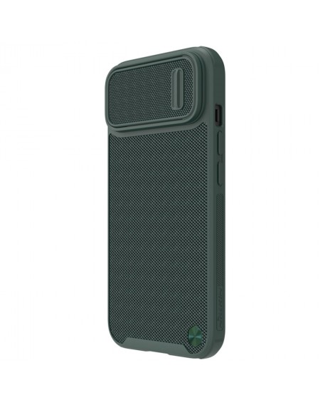 Nillkin Textured S Case iPhone 14 Pro Max armored cover with camera cover dark green