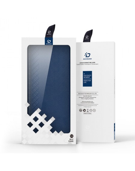 Dux Ducis Bril case for Samsung Galaxy Z Fold4 flip wallet stand blue