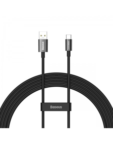 Baseus Superior Series SUPERVOOC USB-A to USB-C cable 65W 2m black