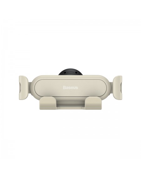 Baseus Gravity Air Vent Car Phone Holder (Air Outlet Version) beige (SUWX010002)