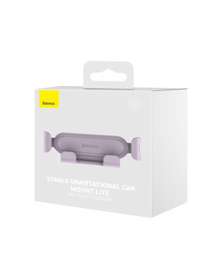 Baseus Gravity Air Vent Car Phone Holder (Air Outlet Version) Pink (SUWX010005)