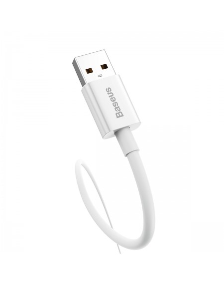 Baseus Superior Series cable with fast charging USB-A - USB-C 100W 480Mbps 1m white