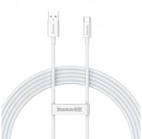 Baseus Superior Series cable with fast charging USB-A - USB-C 100W 480Mbps 2m white